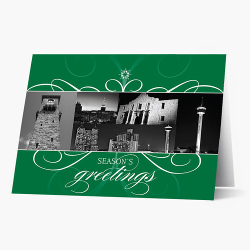 San Antonio Florish Christmas Card