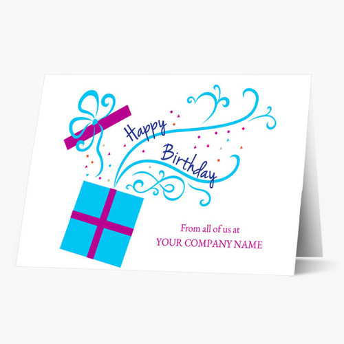 Bursting With Wishes Birthday Card