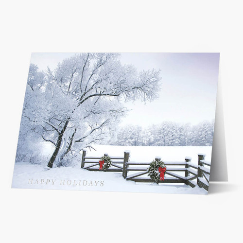 Scenic Christmas Cards Winter Scene Christmas Cards