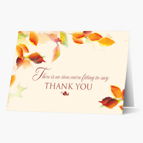 Holiday Appreciation In Watercolor Custom Holiday Greeting Card