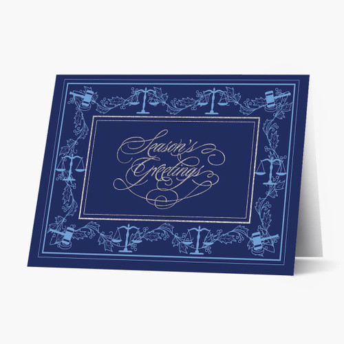 Legal Season's Greetings Christmas Card