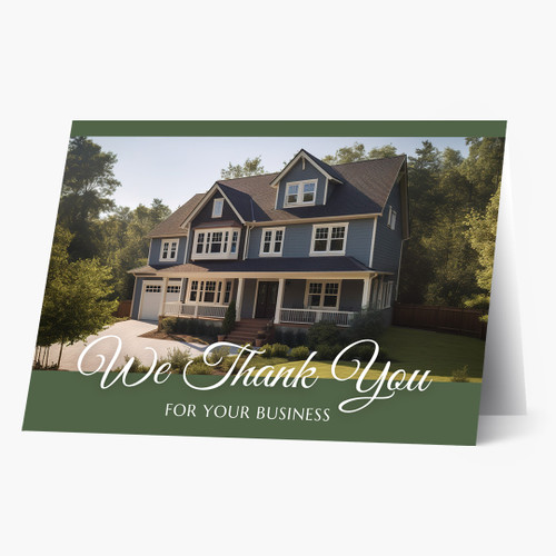 Elegant Home Thank You Card