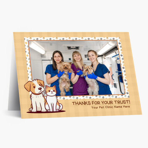 Pawsome Thank You Photo Card