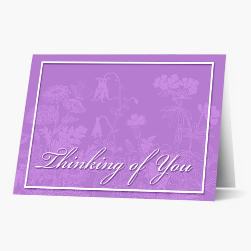 Thinking Of You Christmas Card