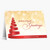 Red Ribbon Tree Christmas Card