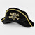 Piratcape med hatt