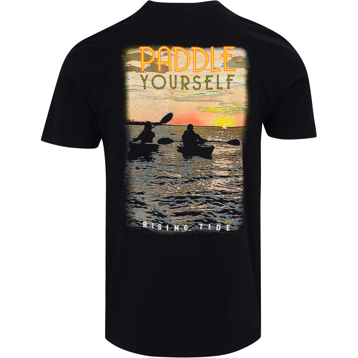 Paddle Yourself Tee - Black 