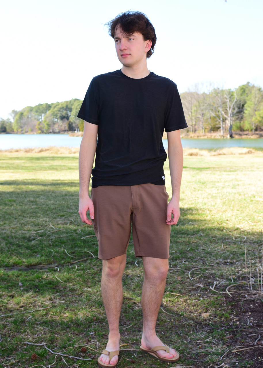 Performance SS Tech Tee-Charcoal