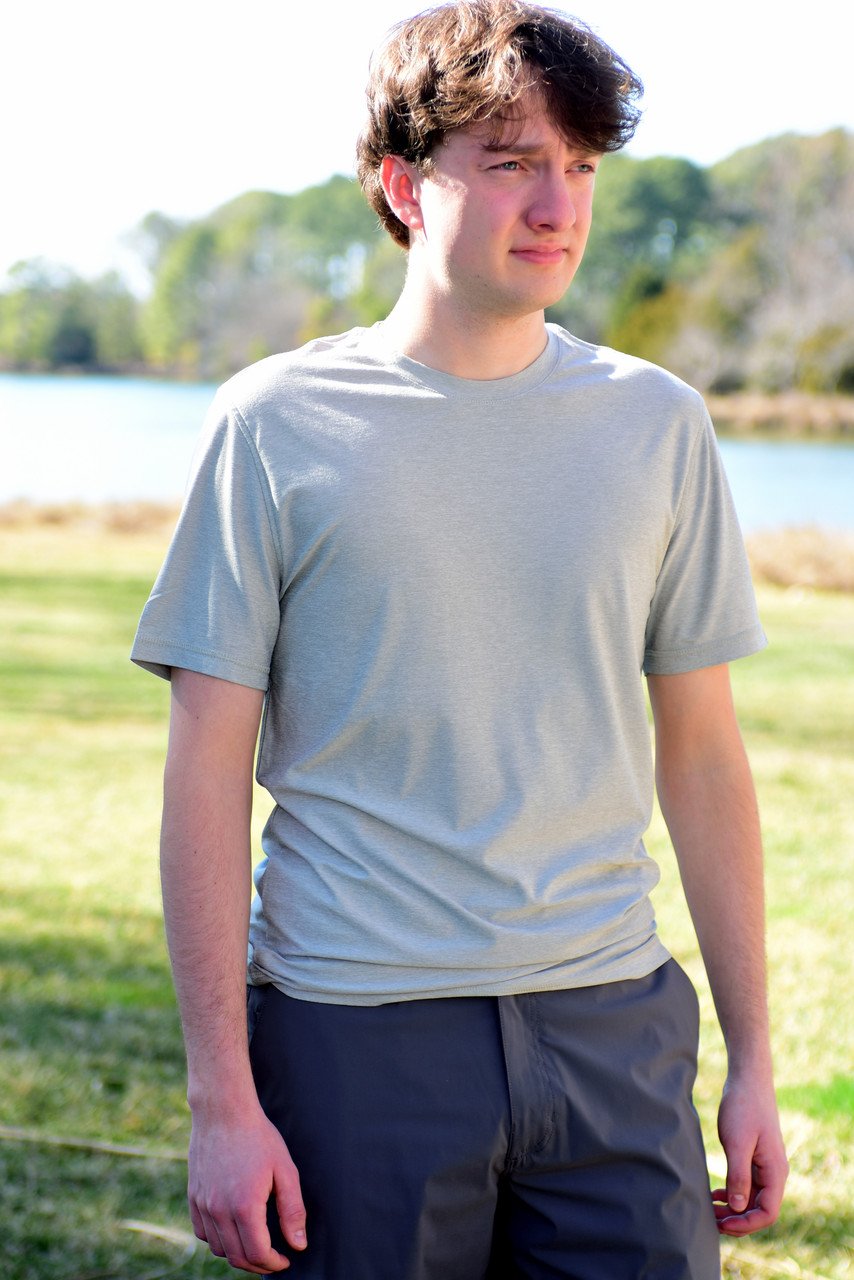 Performance SS Tech Tee-Silver Heather