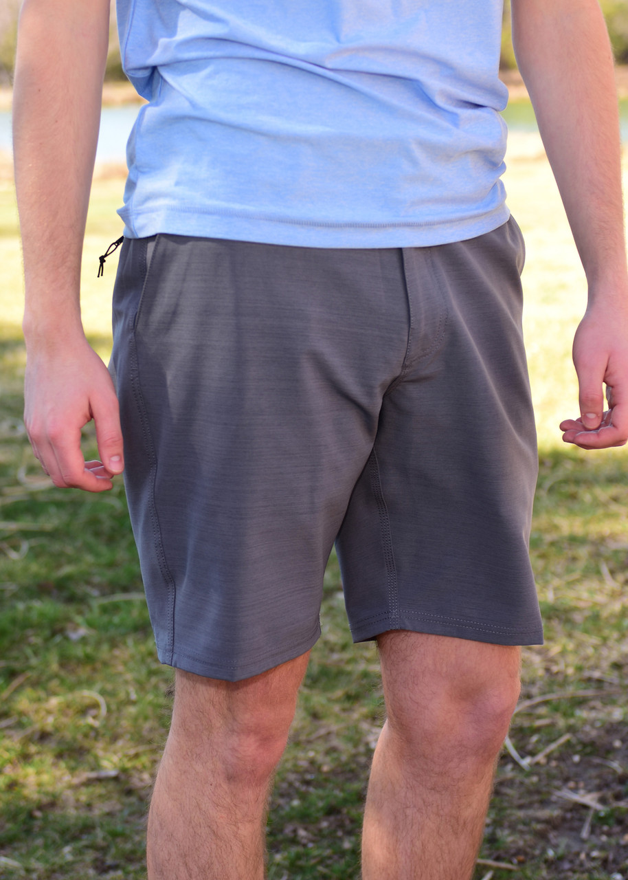 Rising Tide Hybrid Short- Grey