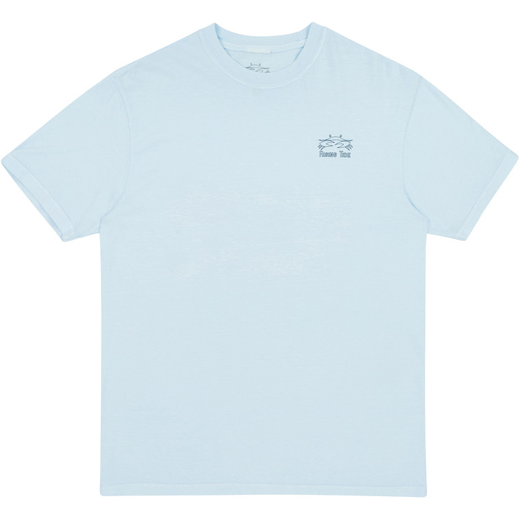 Classic Chesapeake Work Boat Tee- Chambray