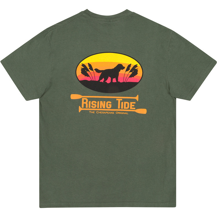 Chesapeake Water Dog Tee- Moss