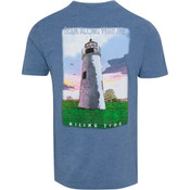 Beam Along With Me Tee - Heather Indigo 
