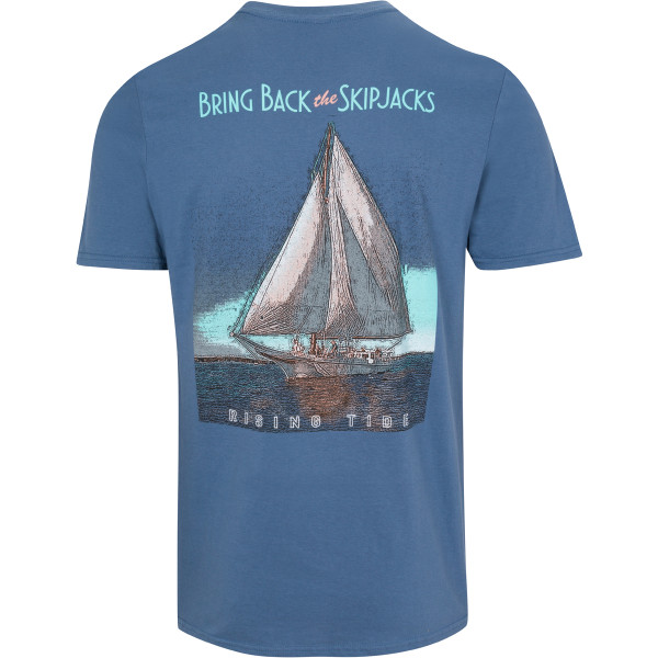 Skipjack Tee Shirt - Indigo Blue