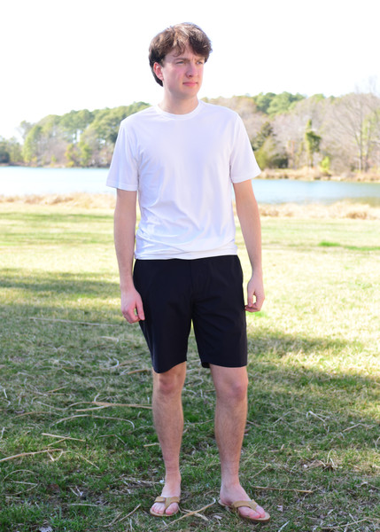 Rising Tide Dark Seas Hybrid Short- Navy