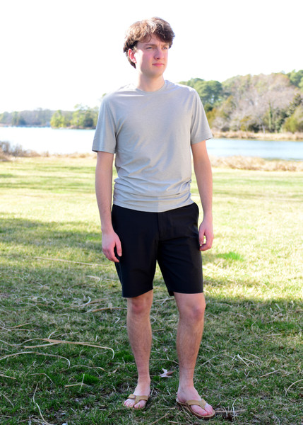 Rising Tide Hybrid Short- Charcoal