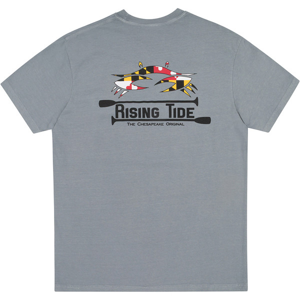 Maryland Pride Crab Tee-Granite