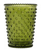 No. 25 Pear Empty Hobnail Glass