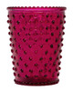 No. 32 Cranberry Empty Hobnail Glass