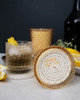 No. 22 Ginger Fizz Hobnail Glass Candle