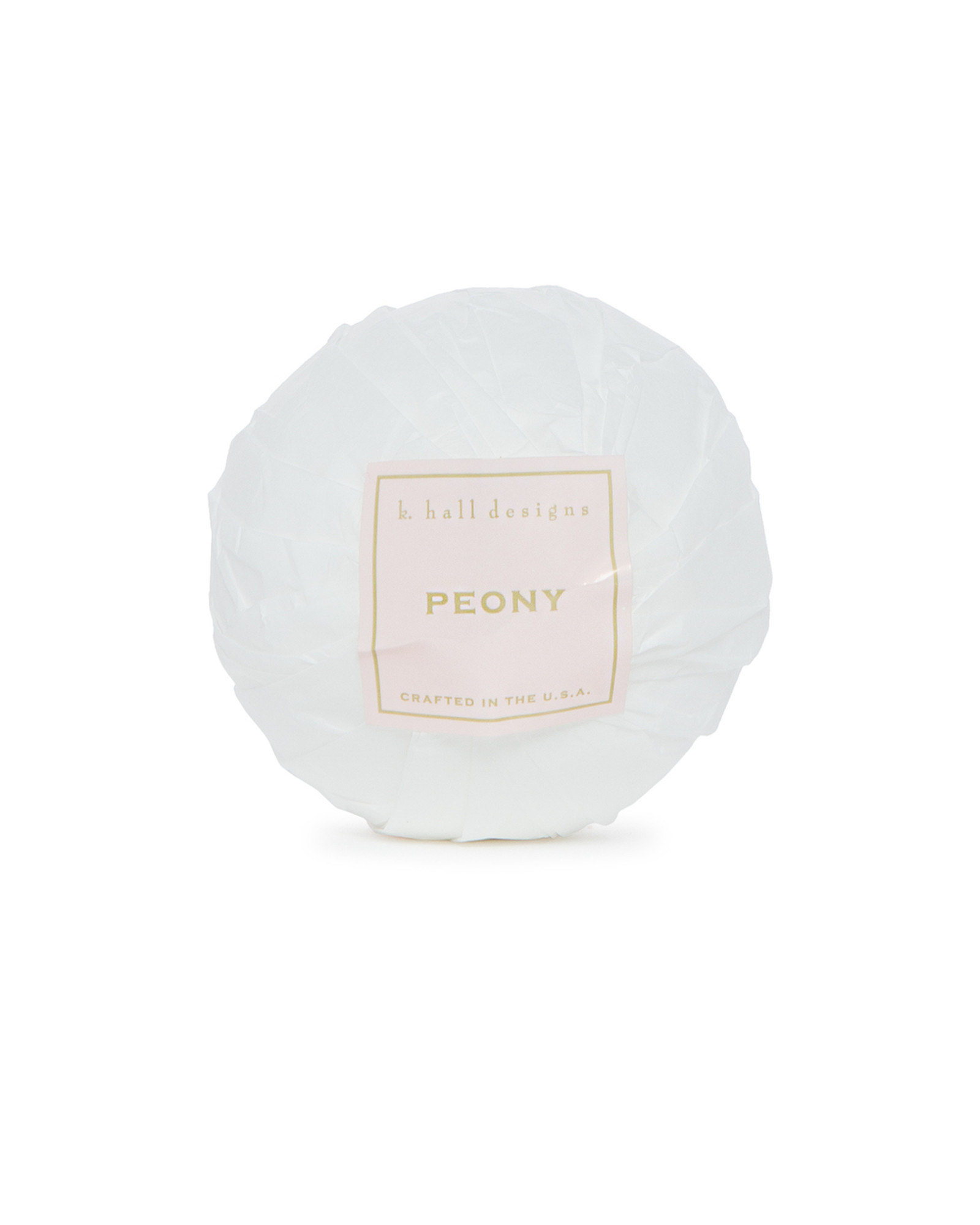 peony bath bomb