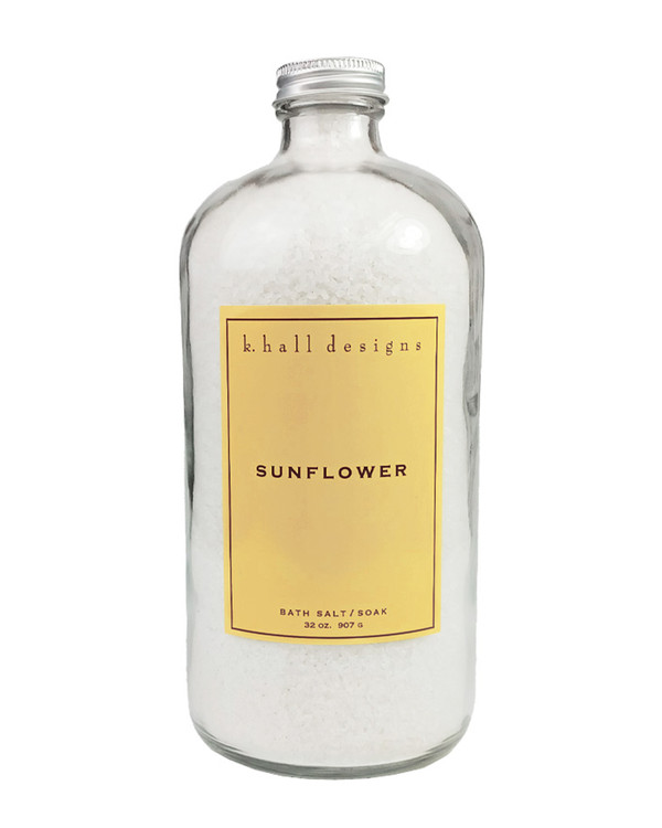 Sunflower Bath Soak Salt