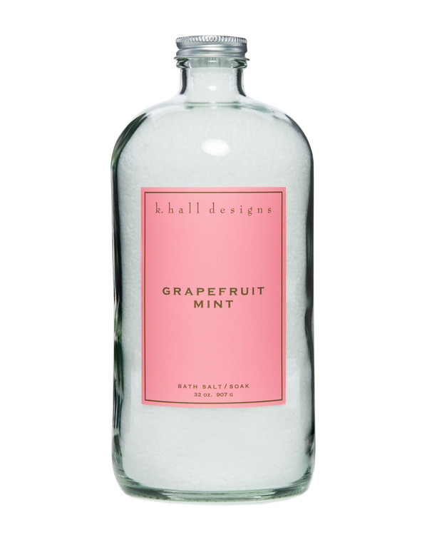 Grapefruit Mint Bath Soak Salt