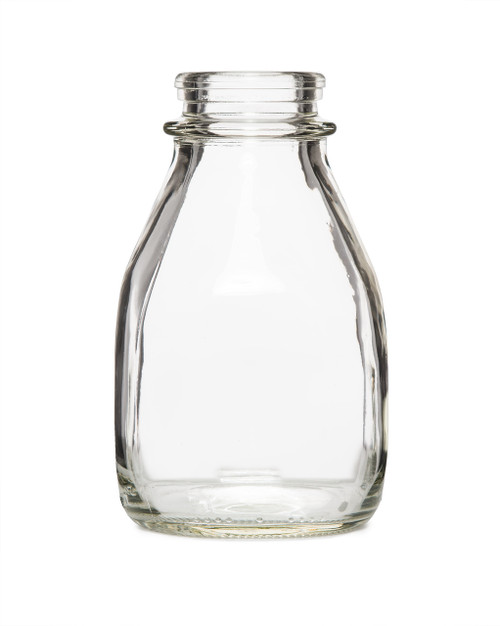 16 oz. Tall Pint Clear Glass Milk Bottle - The Cary Company