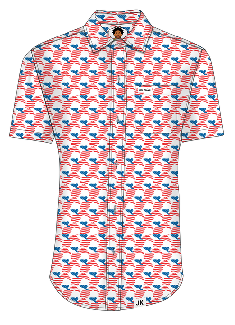 THE JK BUTTON UP - PREAKNESS - Old Smoke Clothing Co.