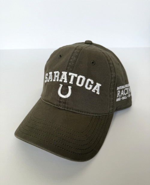 Saratoga Horseshoe Dad Hat-Olive