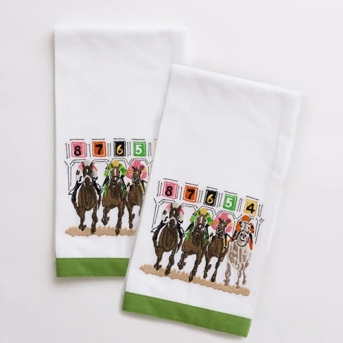 Away They Go Tea Towel