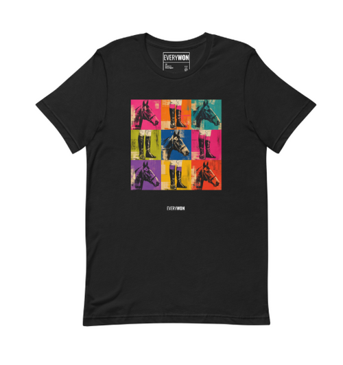 Everywon Jockey Statue T-Shirt 