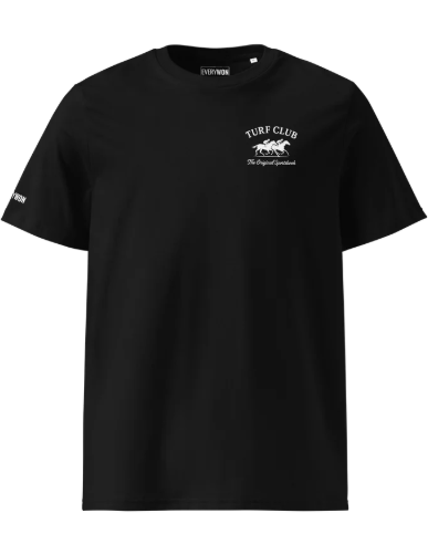 Everywon Turf Club T-Shirt- Black