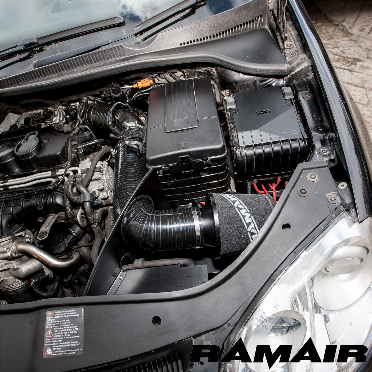 RAMAIR PERFORMANCE FOAM PANEL AIR FILTER FOR Volkswagen Bora 1.9 TDI