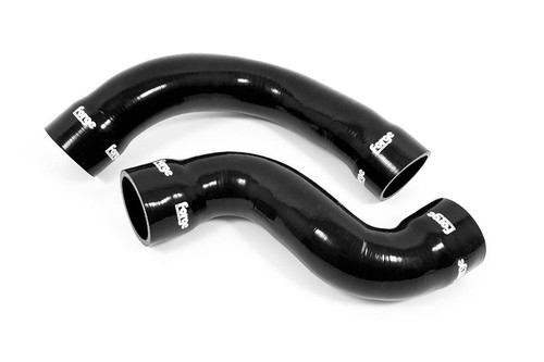 Forge Motorsport Audi TT, S3, and SEAT Leon Cupra 1.8T Upper Silicone Boost Hoses - Black