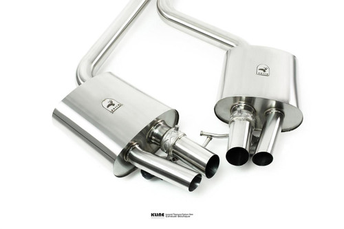 Kline Innovation Audi RS7 cat-back valvetronic system Inconel 625 Exhaust