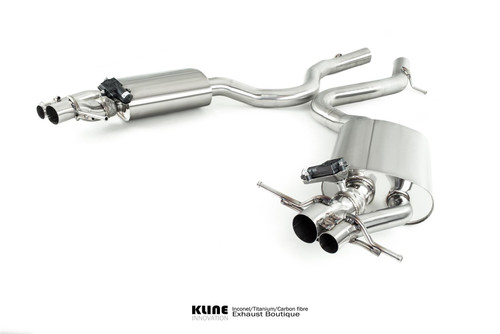 Kline Mercedes S500 coupe W222 valvetronic rear system Stainless Steel