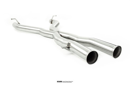 Kline Mercedes AMG GT/GT-S valvetronic rear section with 100cell cat pipe set Stainless Steel