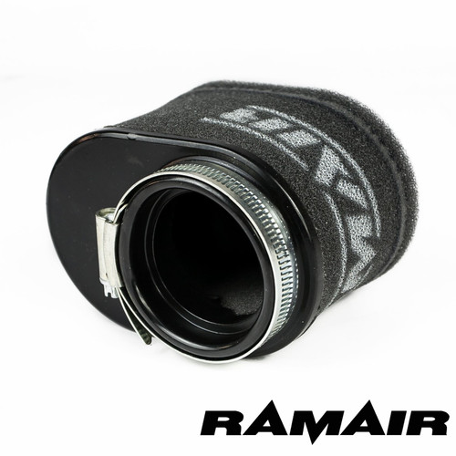 MV-015 - 55mm ID Neck - Oval Body Motorcycle Pod Air Filter