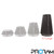 Ramair Pleated Universal XL Cone Air Filter Intake with Velocity Stack 83mm OD