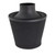 Ramair Large Foam Filter Aluminium Base 80mm OD Black