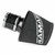 Ramair Large Foam Filter Aluminium Base 90mm OD Black with Silicone Coupler
