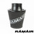 Ramair Medium Foam Filter Aluminium Base 100mm OD Black