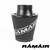Ramair Medium Foam Filter Aluminium Base 100mm OD Black with Silicone Coupler