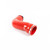 RIP-007-RD - Red Silicone Intake Hose VW Golf MK7 GTI R S3 MQB 2.0 TSI