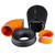 Performance Pleated Induction Kit for MK2 Focus ST - Orange Hoses
