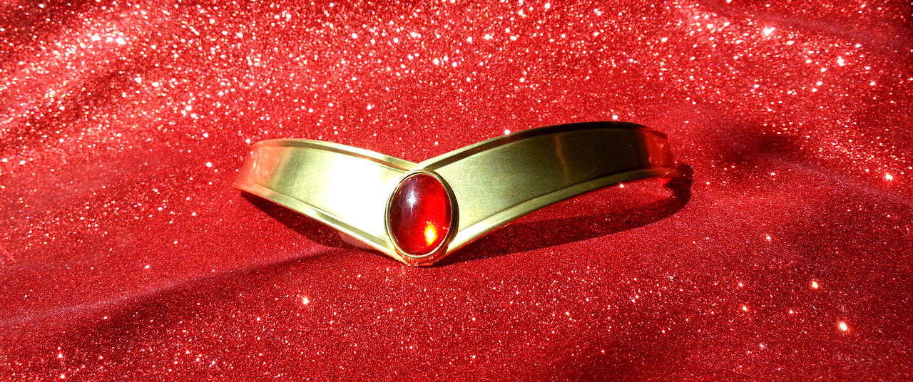 Sailor Moon and chibi Moon cosplay Tiara by Catzia at Secret