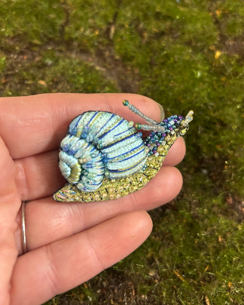 Trovelore Brooch - Roman Snail