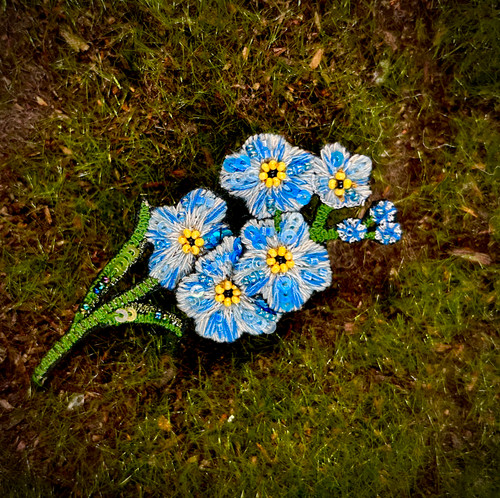 Trovelore Brooch - Foget-Me-not