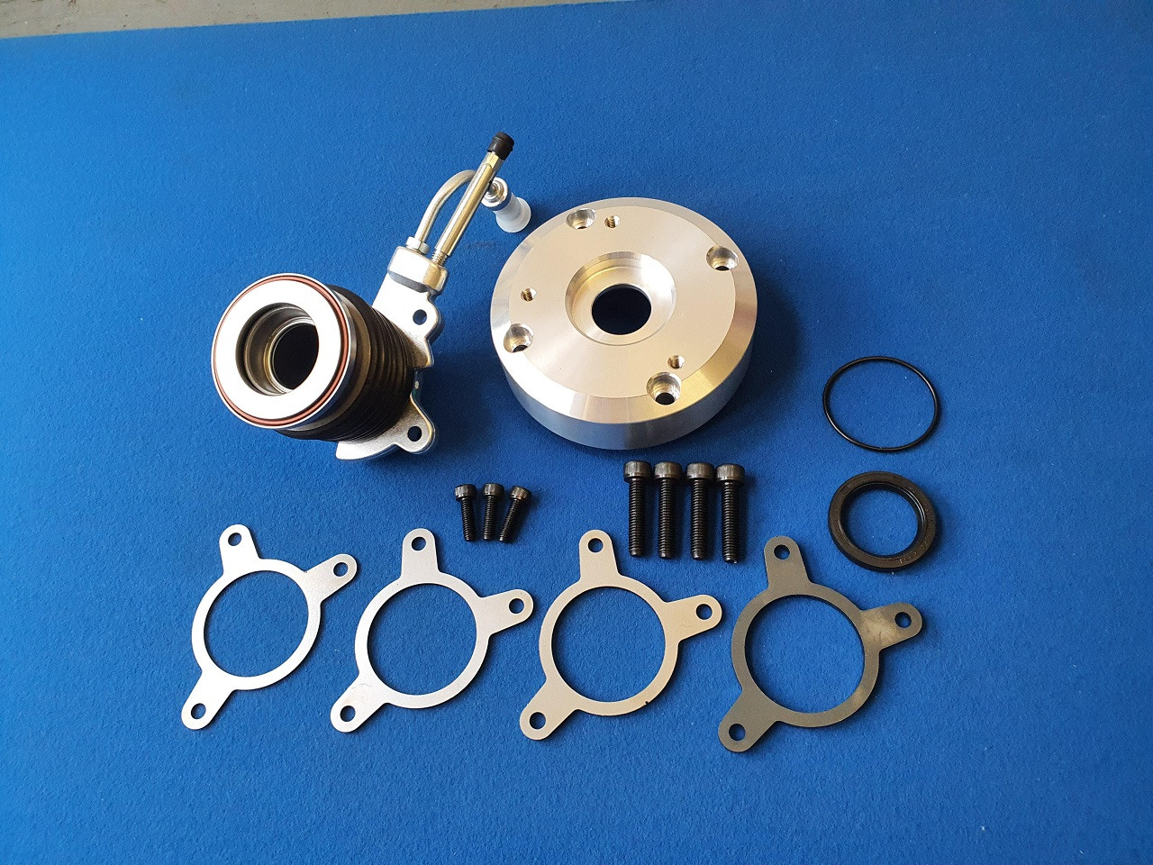 Hot Rods hydraulic slave on a T5 The H.A.M.B.